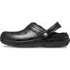 Crocs Unisex-Adult Classic Lined Clog(Black)