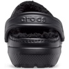 Crocs Unisex-Adult Classic Lined Clog(Black/Black)