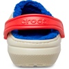 Crocs Unisex-Adult Classic Lined Clog(Bone/Multi)
