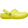 Crocs Unisex-Adult Classic Lined Clog(Cyber Yellow)