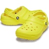Crocs Unisex-Adult Classic Lined Clog(Cyber Yellow)