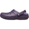Crocs Unisex-Adult Classic Lined Clog(Dark Iris)