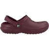 Crocs Unisex-Adult Classic Lined Clog(Garnet)