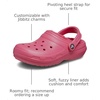 Crocs Unisex-Adult Classic Lined Clog(Hyper Pink)