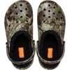 Crocs Unisex-Adult Classic Lined Clog(Khaki/Multi)