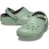 Crocs Unisex-Adult Classic Lined Clog(Moss/Multi)