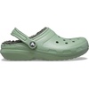 Crocs Unisex-Adult Classic Lined Clog(Moss/Multi)