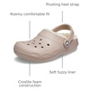 Crocs Unisex-Adult Classic Lined Clog(Mushroom/Bone)