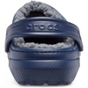Crocs Unisex-Adult Classic Lined Clog(Navy/Charcoal)