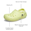 Crocs Unisex-Adult Classic Lined Clog(Sulphur)