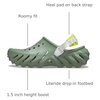 Crocs Unisex-Adult Echo Clog(Moss)