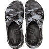 Crocs Unisex-Adult Echo Wave Clogs(Black/Slate Grey)