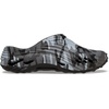 Crocs Unisex-Adult Echo Wave Clogs(Black/Slate Grey)