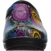 Crocs Women’s Neria Pro II Work Clogs, Enclosed Toe, Slip Resistant Shoes(Black/Multi Floral)