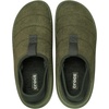 Crocs unisex-adult Classic Puff Moc(Army Green Suede)