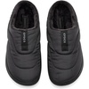 Crocs unisex-adult Classic Puff Moc(Black/Black 1)