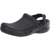 Crocs Unisex-Adult Bistro Pro LiteRide Clogs, Enclosed Toe, Slip Resistant(Black)