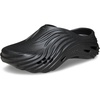 Crocs Unisex-Adult Echo Wave Clogs(Black/Black)