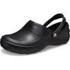 Crocs Women’s Mercy Work Clogs, Slip Resistant Work Shoes(Black/Black)