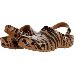 Crocs Kids Crocsfunlab Buzz Woody Clog (Toddler/Little Kid)(Dark Gold/Zebra)