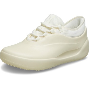 Crocs Men’s Bistro No Hands Work Sneaker, Enclosed Toe, Slip Resistant(Summit White)