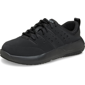 Crocs Men’s On The Clock Work Sneakers(Black/Black/Black)