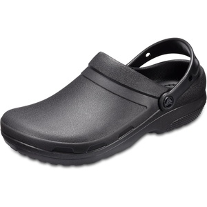 Crocs Unisex Adult Specialist II Work Clogs, Enclosed Toe, Slip Resistant(Black)