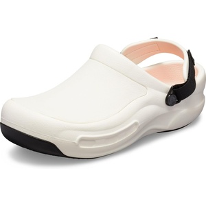 Crocs Unisex-Adult Bistro Pro LiteRide Clogs, Enclosed Toe, Slip Resistant(White)