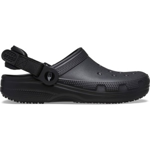 Crocs Unisex-Adult Classic Work Clogs Slip Resistant Shoes, Chef Works, 10 Women/8 Men