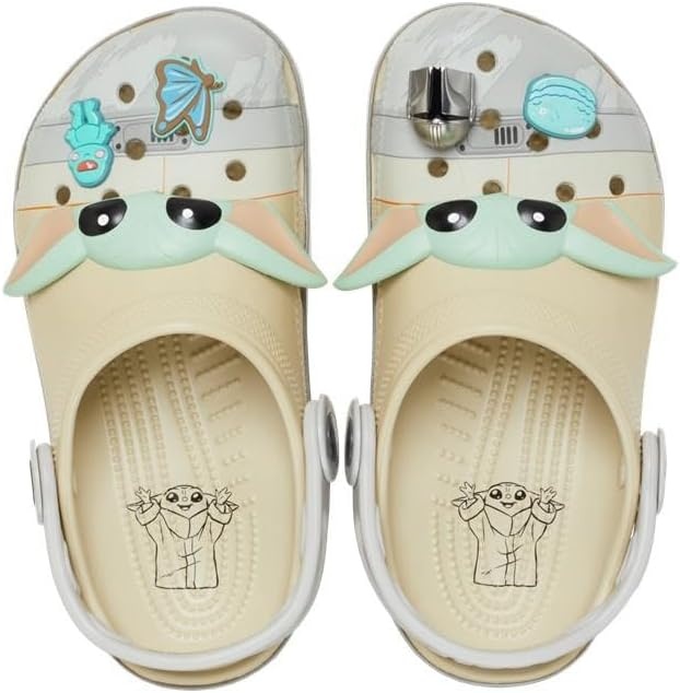 image:imageCrocs Kids Classic Star Wars Grogu Clog Little KidBig KidBone