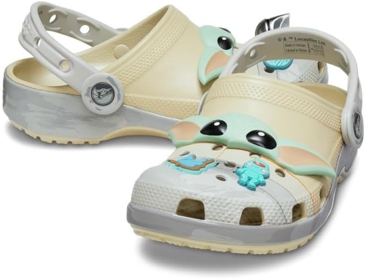 image:imageCrocs Kids Classic Star Wars Grogu Clog Little KidBig KidBone