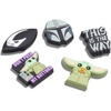 Crocs Unisex Jibbitz Characters Disney’s The Mandalorian 5-Pack One Size