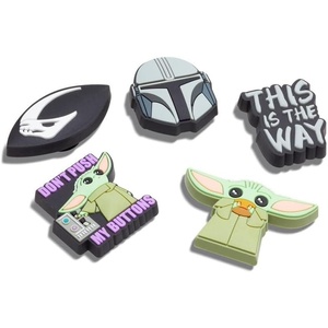 Crocs Unisex Jibbitz Characters Disney’s The Mandalorian 5-Pack One Size