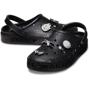 Crocs Unisex-Adult Star Wars Off Court Clog, Slip On Shoes for Men and Women(Black)