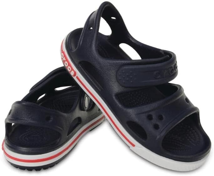 image:imageCrocs Girls Crocband II SandalsNavyWhite
