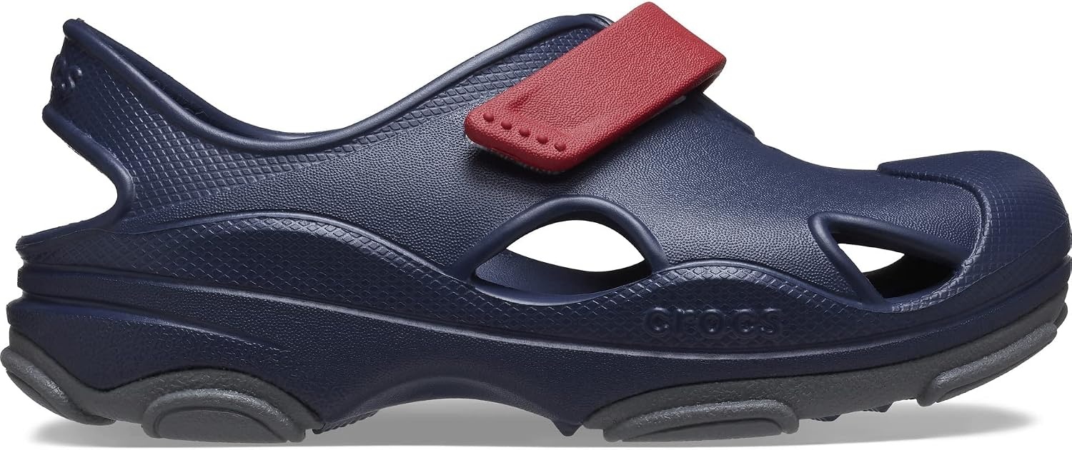 image:imageCrocs Kids All Terrain Fisherman Sandal ToddlerNavyPepper