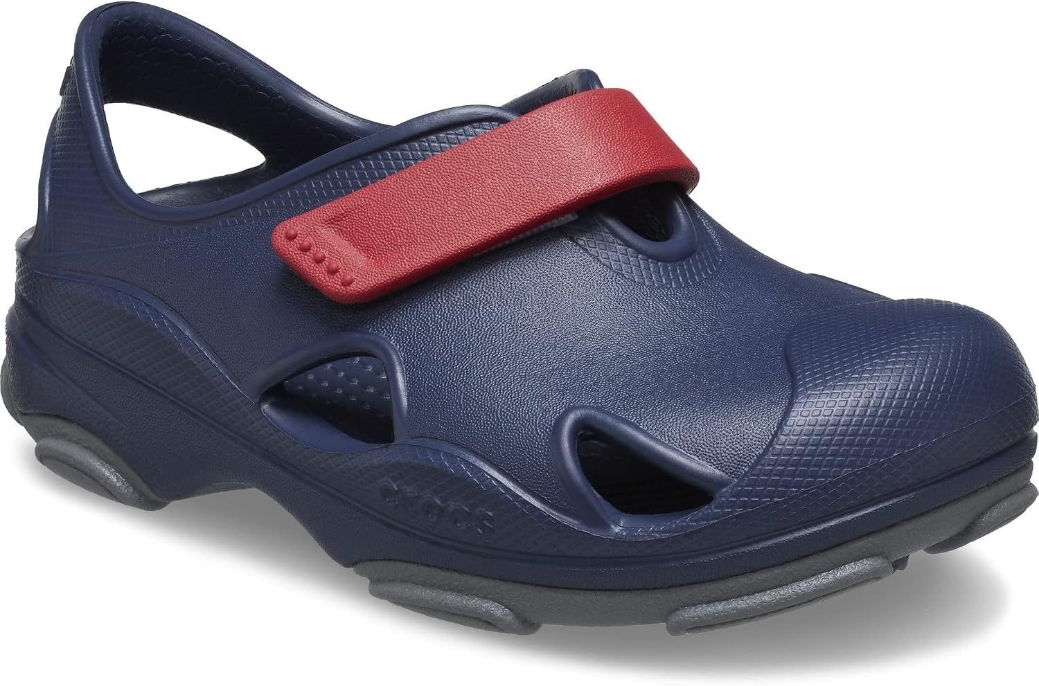 image:imageCrocs Kids All Terrain Fisherman Sandal ToddlerNavyPepper