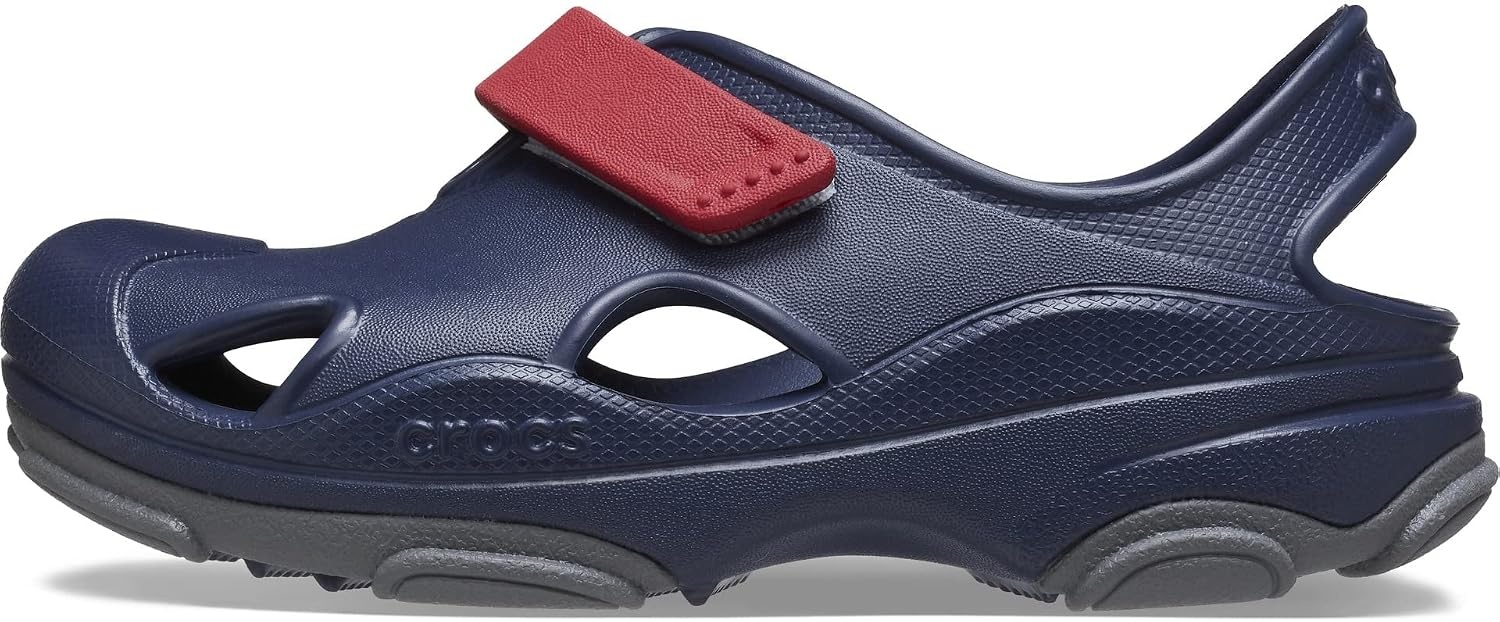 image:imageCrocs Kids All Terrain Fisherman Sandal ToddlerNavyPepper