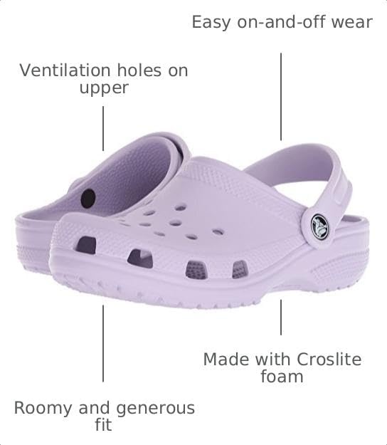 image:imageCrocs Kids Classic ClogsLavender