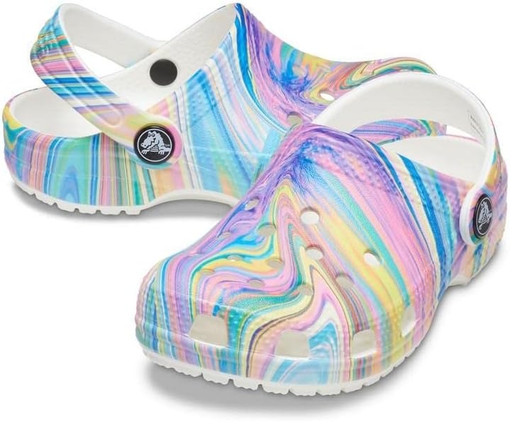 image:imageCrocs Kids Classic ClogsPastel Swirl