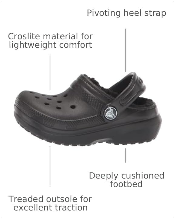 image:imageCrocs Kids Classic Lined Kids ClogBlack