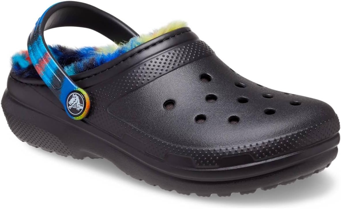 image:imageCrocs Kids Classic Lined Kids ClogBlackMulti
