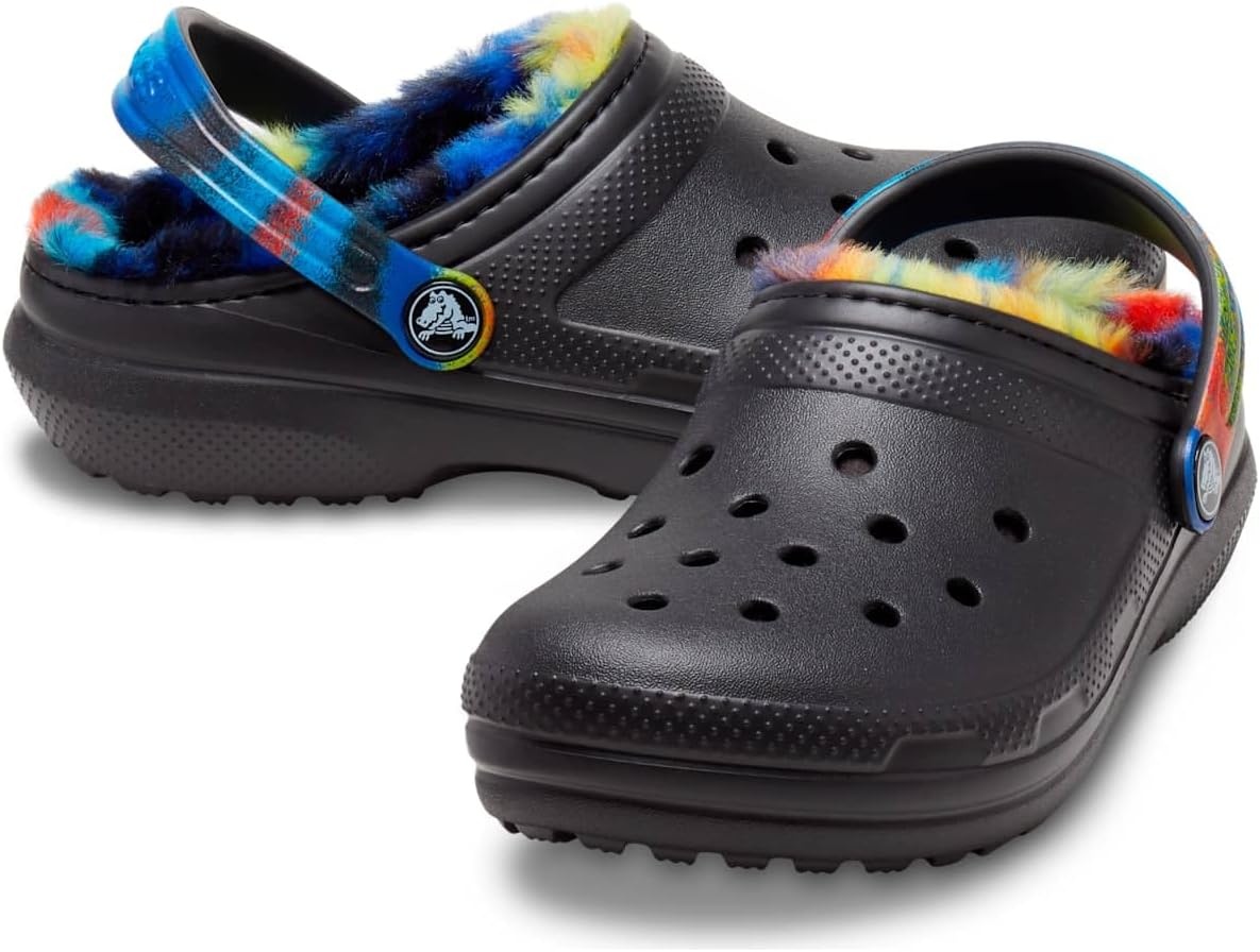 image:imageCrocs Kids Classic Lined Kids ClogBlackMulti
