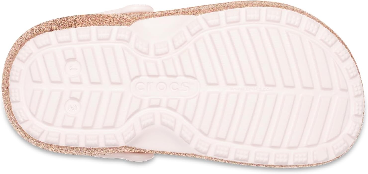 image:imageCrocs Kids Classic Lined Kids ClogGoldBarely Pink