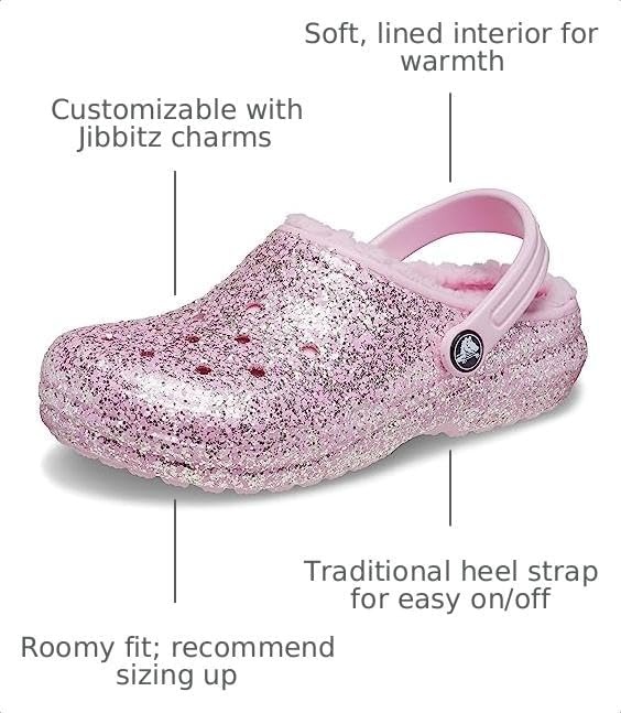 image:imageCrocs Kids Classic Lined Kids ClogNeon PurpleMulti