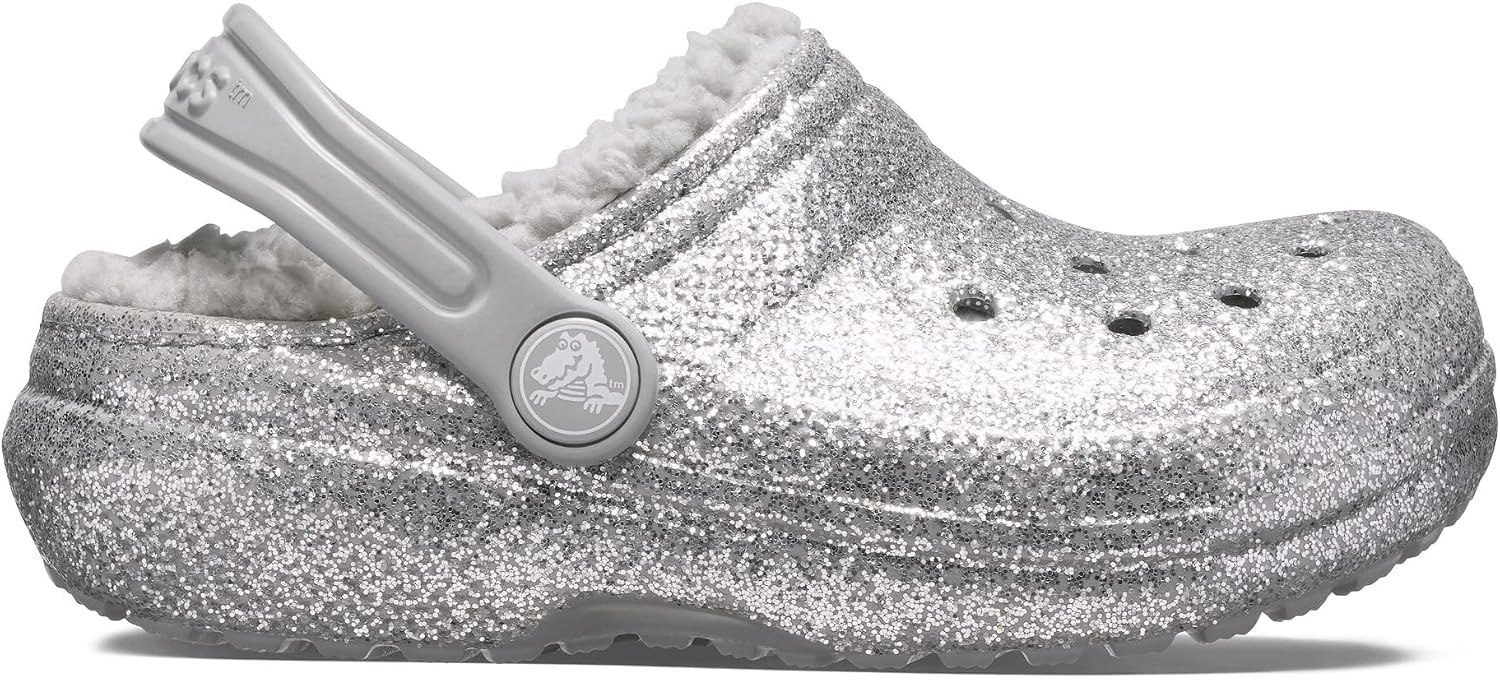 image:imageCrocs Kids Classic Lined Kids ClogSilverSilver