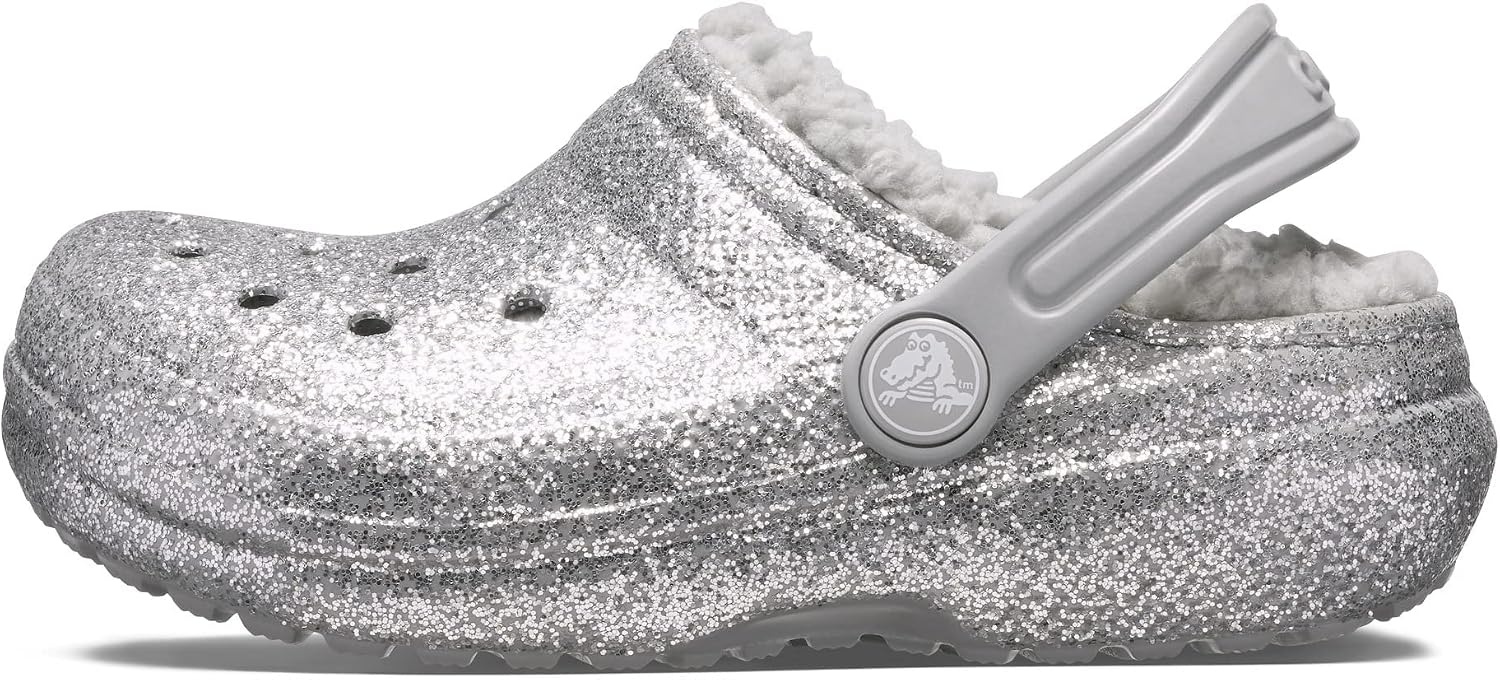 image:imageCrocs Kids Classic Lined Kids ClogSilverSilver