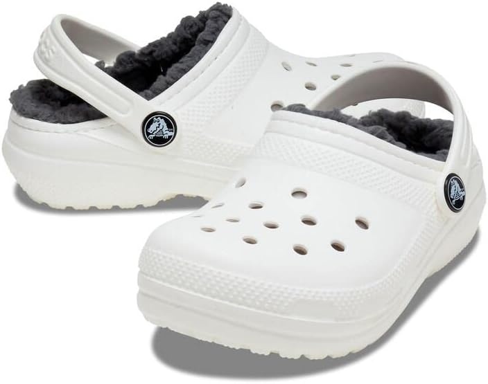 image:imageCrocs Kids Classic Lined Kids ClogWhiteGrey