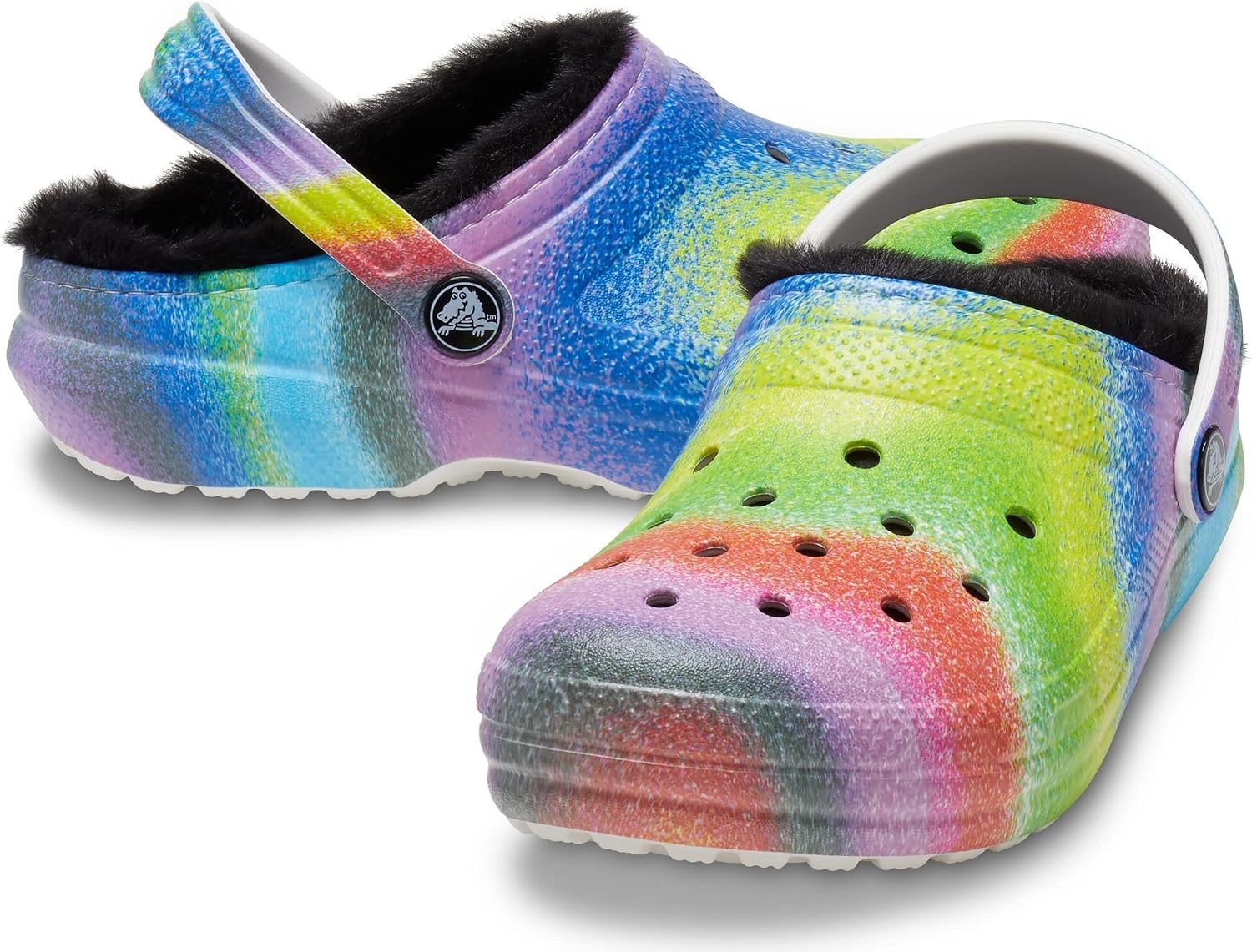 image:imageCrocs Kids Classic Lined Kids ClogWhiteMulti
