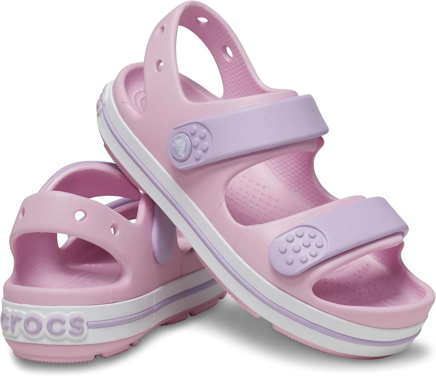image:imageCrocs Kids Crocband Cruiser Sandals Casual SandalsBallerinaLavender